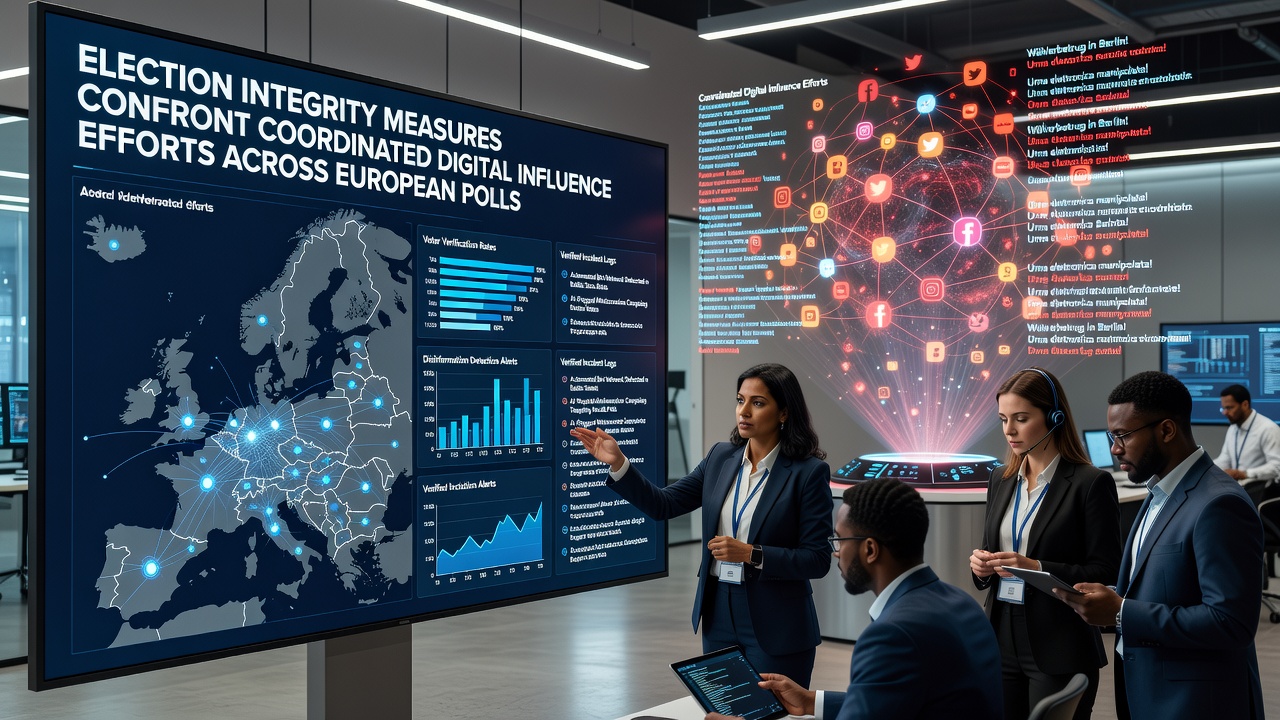 European Election Safeguards Address Coordinated Online Influence Campaigns
