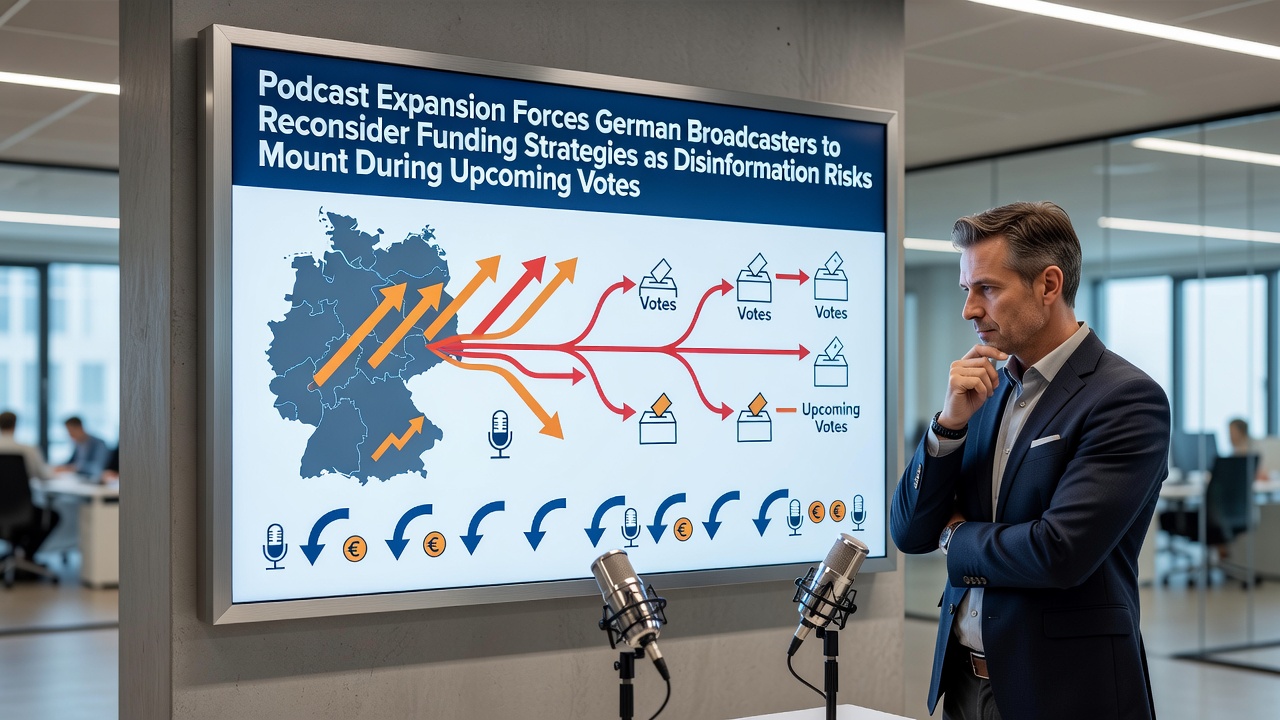 Podcast Expansion Forces German Broadcasters to Reconsider Funding Strategies as Disinformation Risks Mount During Upcoming Votes